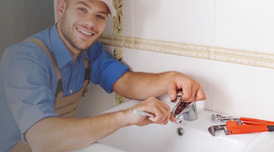 Faucet cartridge replacement in Webster, MA